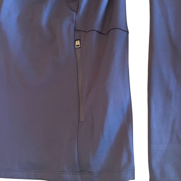 Ralph Lauren RLX Womens Navy Blue Golf Performance Zip Up Jacket Sz M Athleisure - Picture 10 of 15